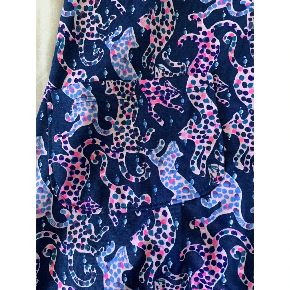 Lilly Pulitzer XX Small  Jodee Dress Oyster Bay Navy On The Catwalk
